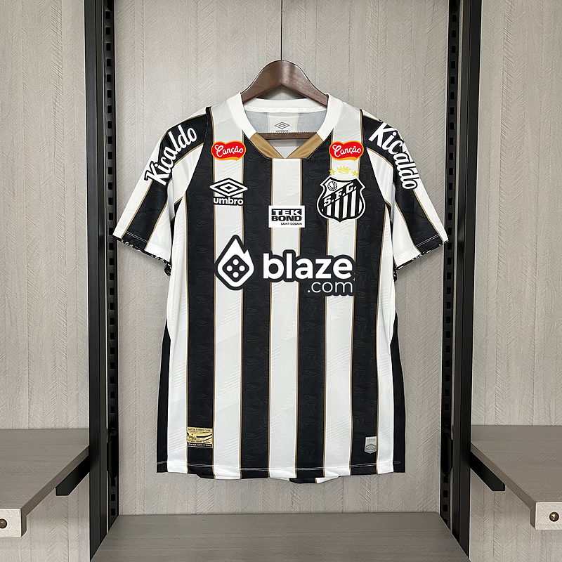 Camiseta 24∕25 Santos away all sponsors