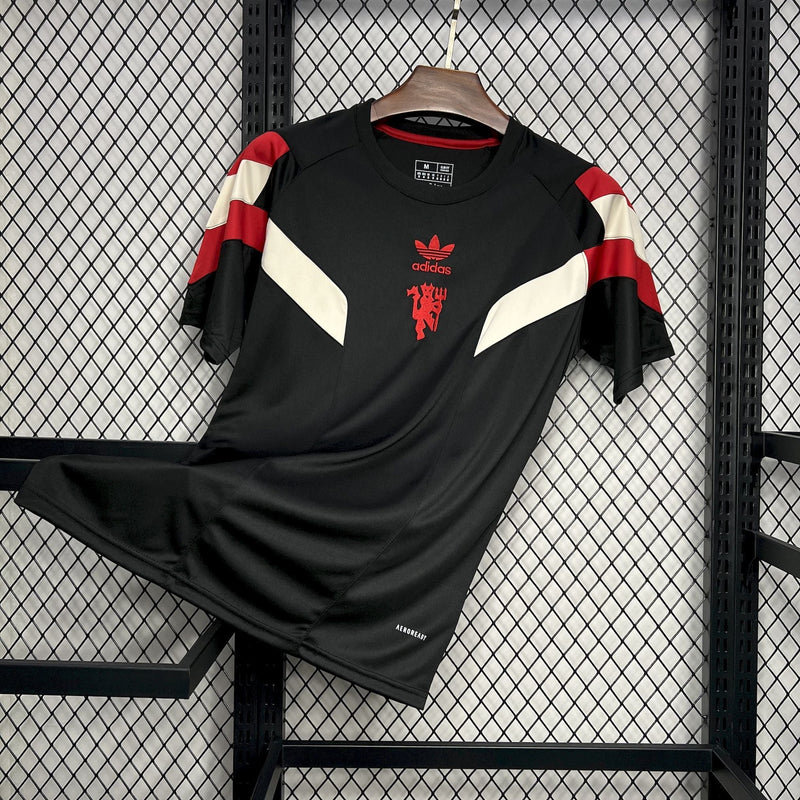 Camiseta Manchester United 2024/25 Originals Tee Black