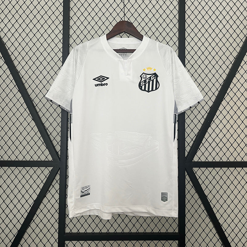 Camiseta 24∕25 Santos home all sponsors