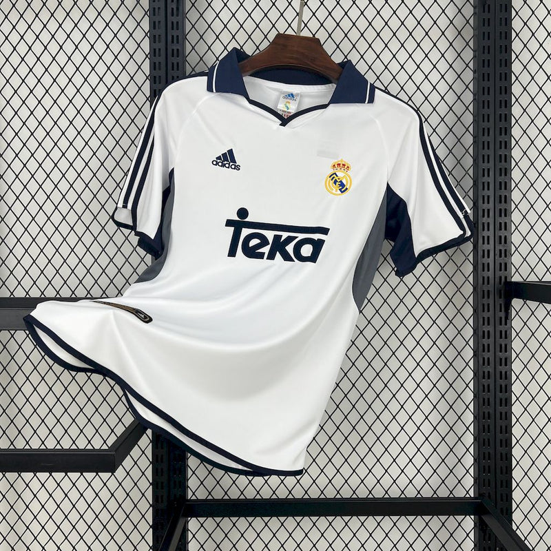 Camiseta do Real Madrid Retrô 2000/01 Home