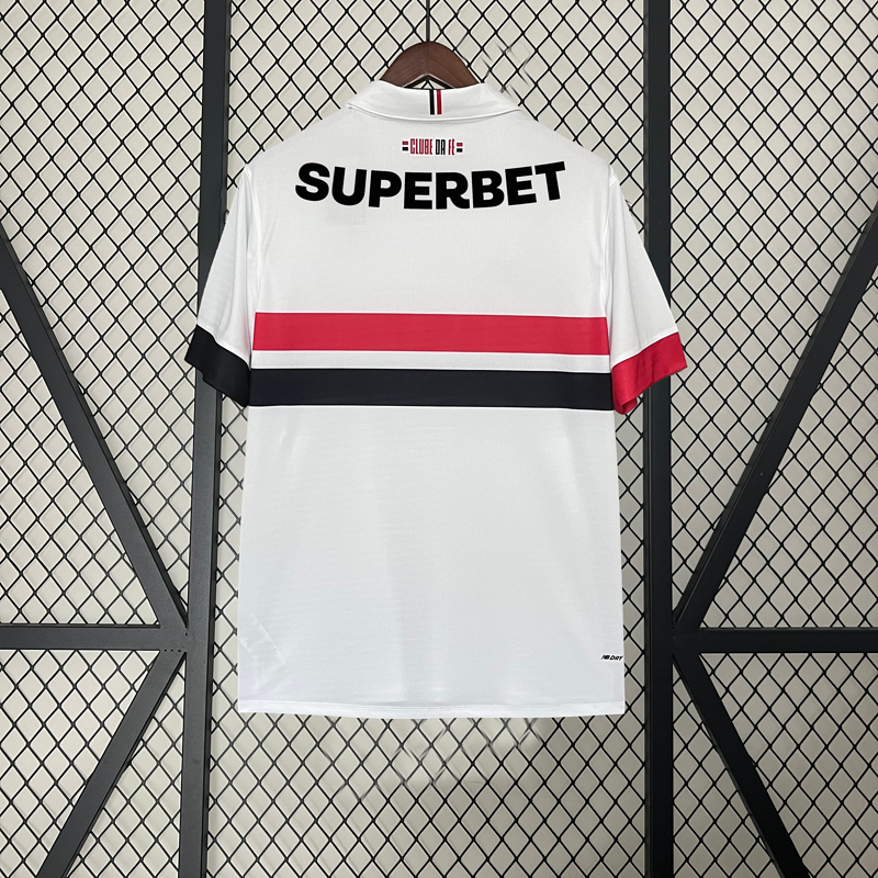 Camiseta 2024∕25 sao paulo home+All sponsors