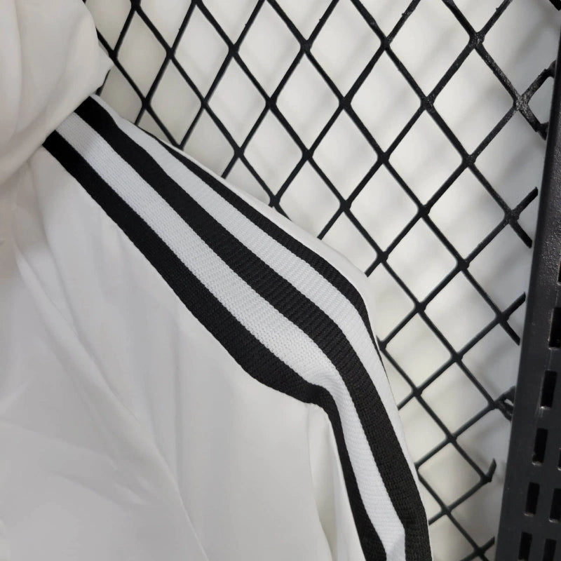 Windbreaker Real Madrid 24/25 - Branco e Preto