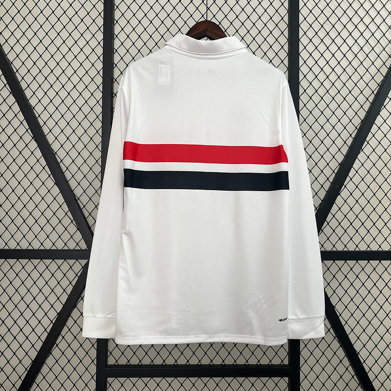 Camiseta 24∕25 Long Sleeve Sao Paulo Home