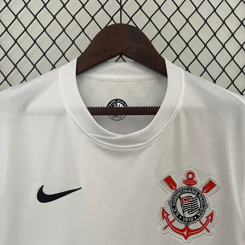 Camiseta 24∕25 Corinthians home all sponsors