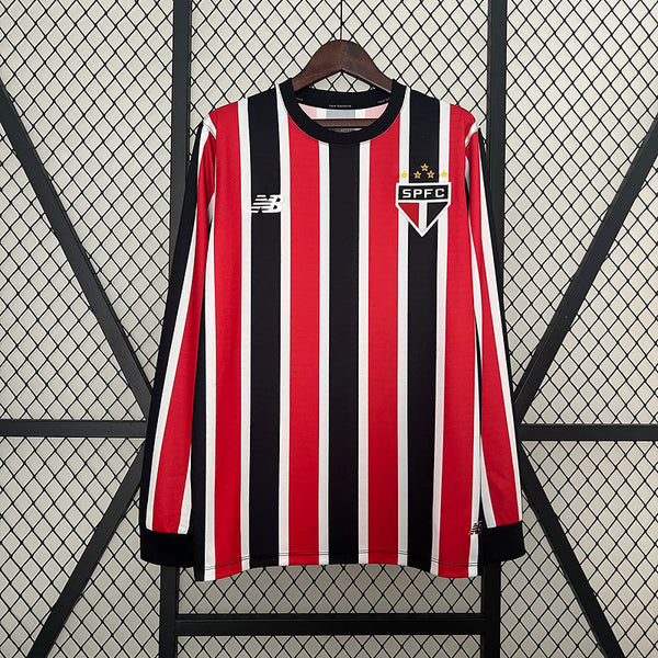 Camiseta 24∕25 Long Sleeve Sao Paulo Away
