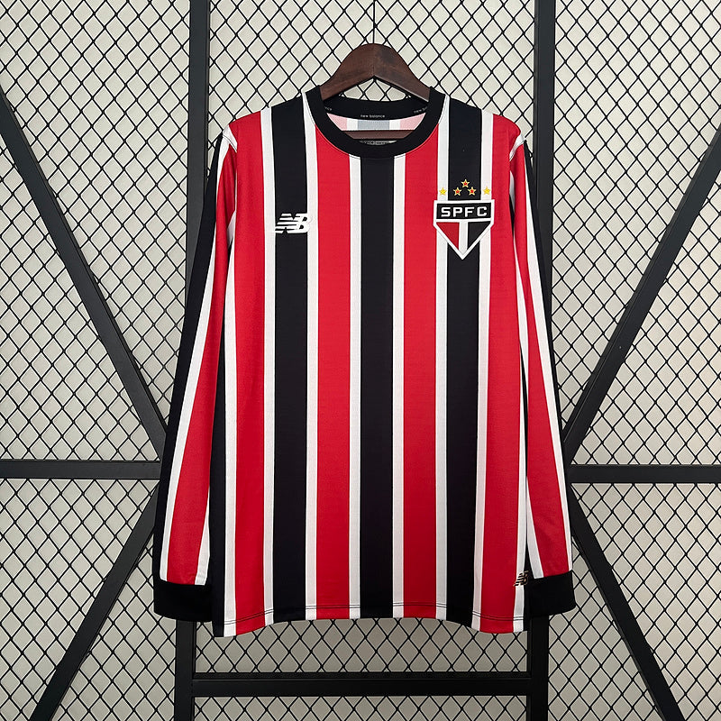 Camiseta 24∕25 Long Sleeve Sao Paulo Away