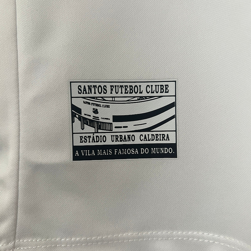 Camiseta 24∕25 Santos home all sponsors