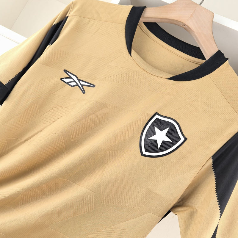 Camiseta Botafogo 24/25 - Preto e Dourado