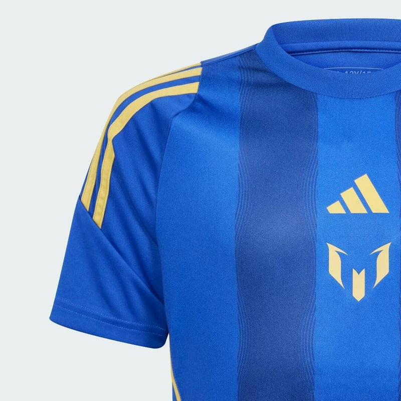 Camiseta Adidas X Messi  “Spark Gen10s” 2024/25 Torcedor Masculino - Azul Royal