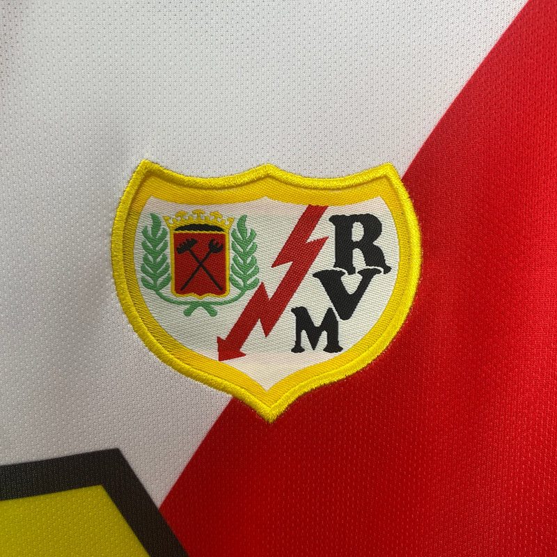 Camiseta do Rayo Vallecano Retrô 01/02 Home