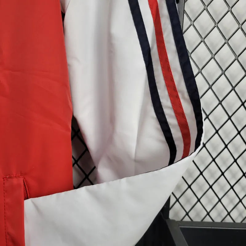 Windbreaker México 24/25 - Branco e Vermelho