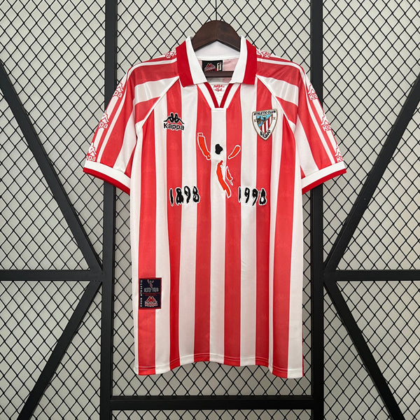 Camiseta Athletic Bilbao Retrô 100th Anniversary Home