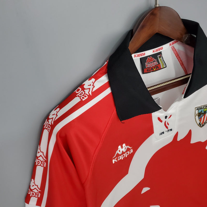 Camiseta Athletic Bilbao Retrô 97/98 Home