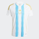 Jersey Adidas X Messi  “Spark Gen10s” 2024/25 Torcedor Masculino - Branco/Azul Celeste