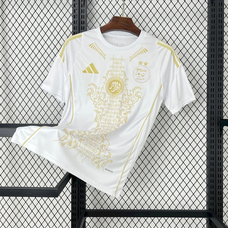 Camiseta Aleria 2024/25 Karakou White Gold