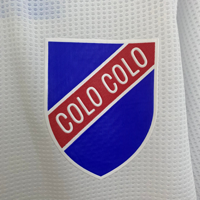 Jersey Colo Colo Polo 25/26 100th Anniversary - Branco