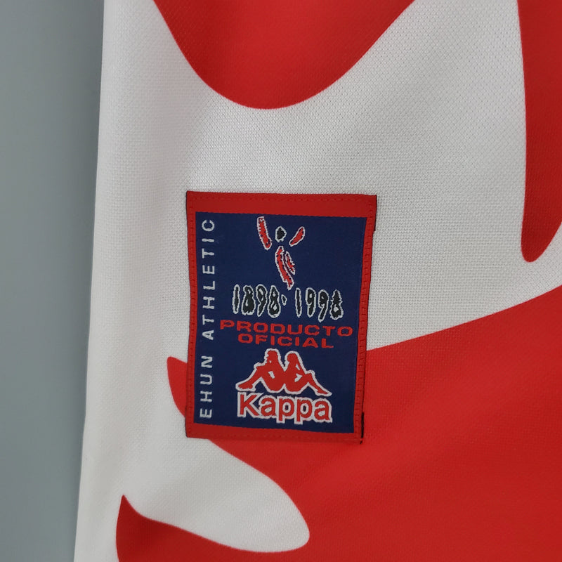 Camiseta Athletic Bilbao Retrô 97/98 Home