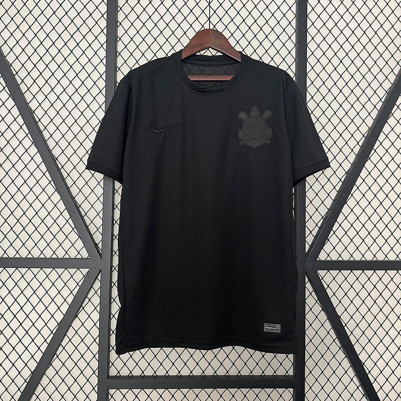 Camiseta Corinthians 24/25 Black All Sponsors