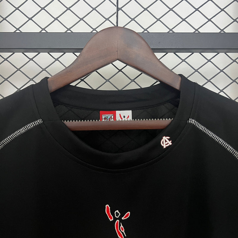 Camiseta Athletic Bilbao Retrô 05/08 Black