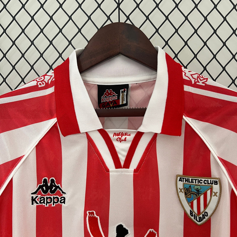 Camiseta Athletic Bilbao Retrô 100th Anniversary Home