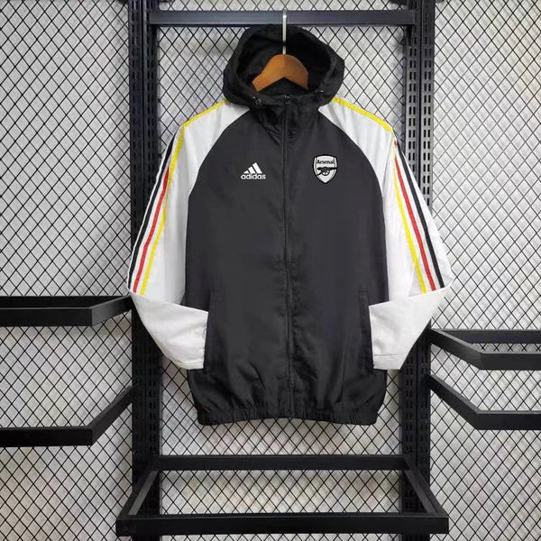 Windbreaker Arsenal 24/25 - Black e White
