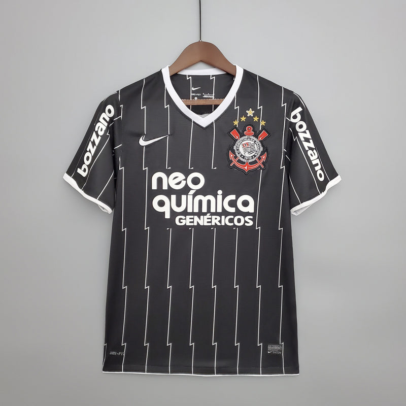Camiseta Corinthians Retrô 11/12 - Preto