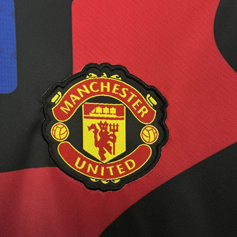 Camiseta Manchester United 24∕25 Pré Jogo