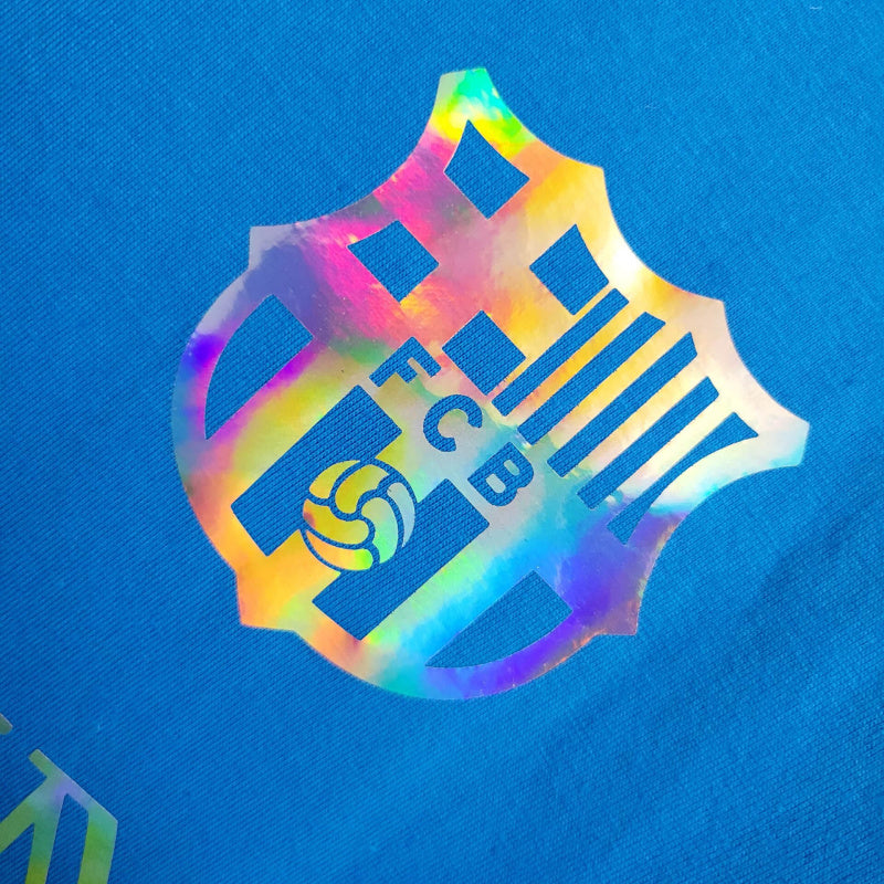 Camiseta Barcelona x Balmain 24/25 s/n° Torcedor Masculino - Azul