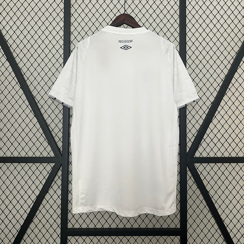 Camiseta 24∕25 Santos home all sponsors