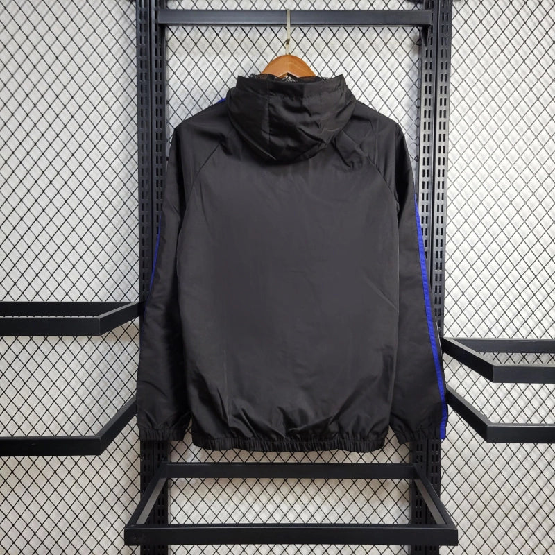Windbreaker São Paulo 24/25 - Preto e Vermelho