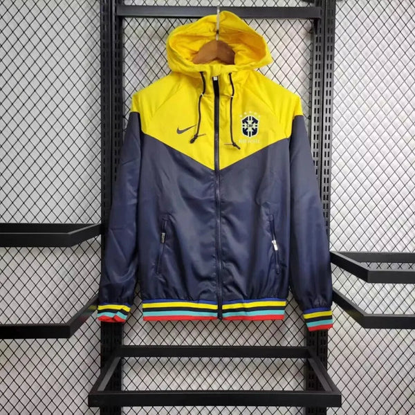 Windbreaker Seleção Brasileira 24/25 - Amarelo e Azul