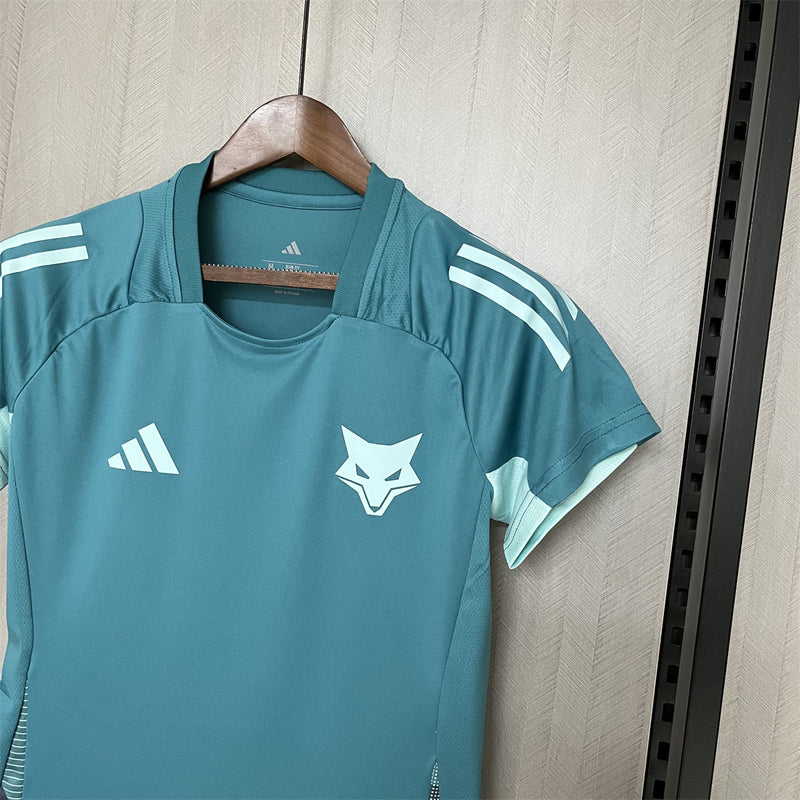 Camiseta Cruzeiro Feminina 25/26 Treino - Azul