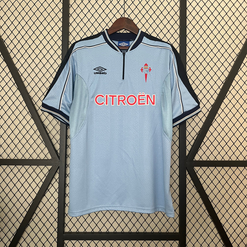 Camiseta Celta de Vigo Retrô 99/00 Home