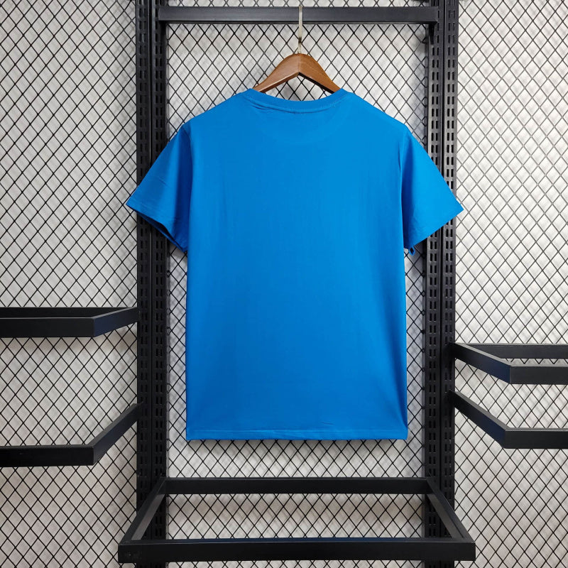 Camiseta Barcelona x Balmain 24/25 s/n° Torcedor Masculino - Azul