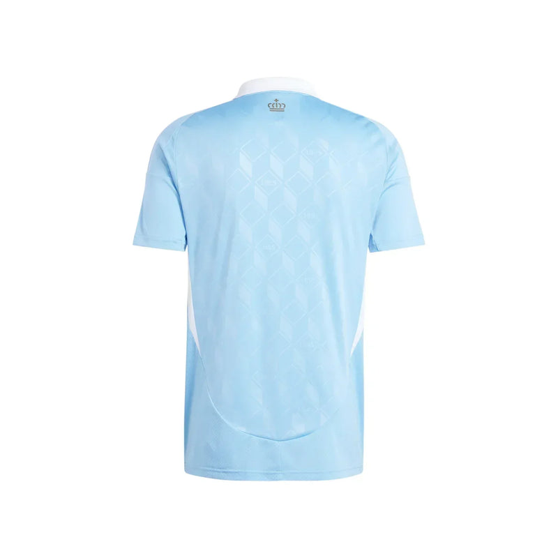 Camiseta Bélgica Away 24/25 s/n° Torcedor Adidas Masculino - Azul celeste