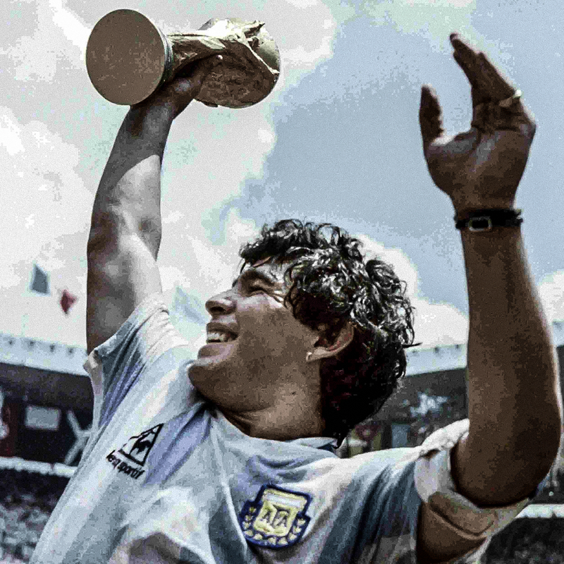Jersey Maradona Argentina 1986 Legend