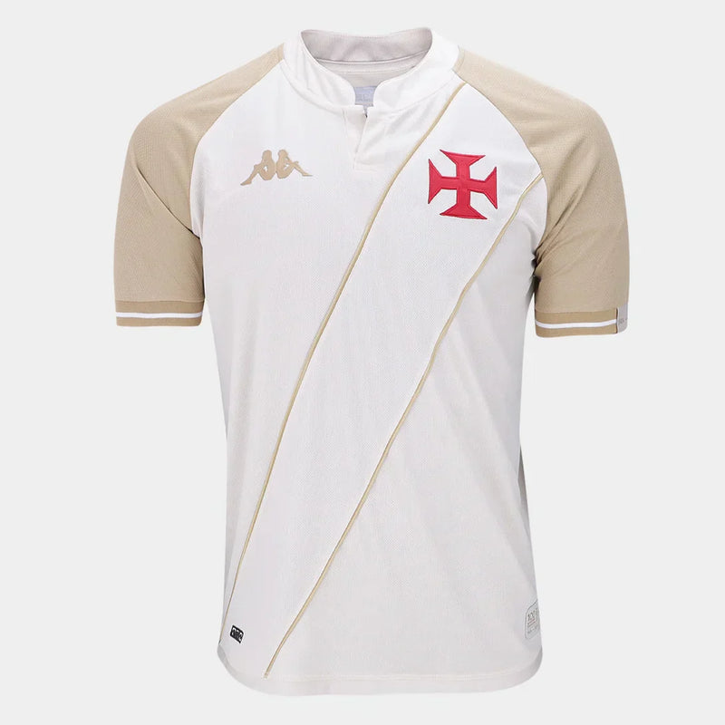 Jersey Vasco III 24/25 s/n° Kombat Player Version Kappa Masculina - Bege