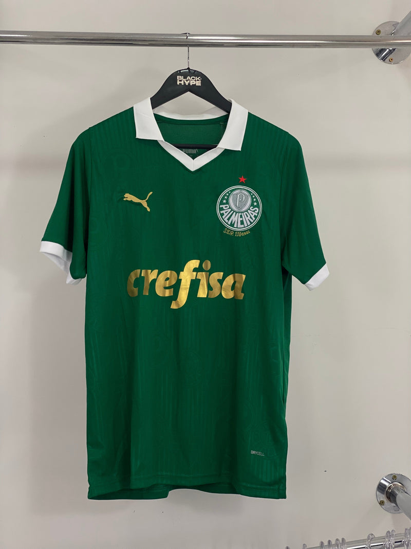 Camiseta do Palmeiras Home 24/25 s/n° Torcedor Masculino - Verde