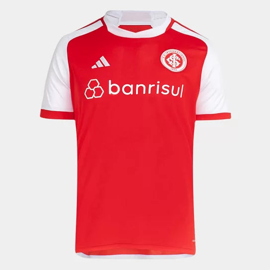 Camiseta Internacional I 24/25 Adidas - Vermelho