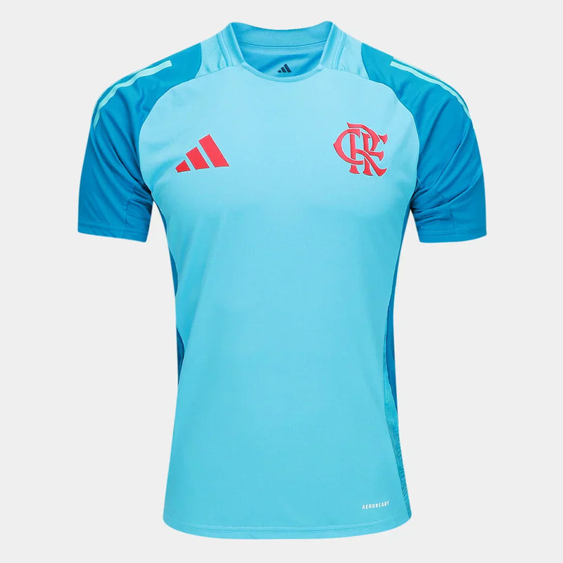 Jersey Flamengo Training25/26 Azul e Vermelho