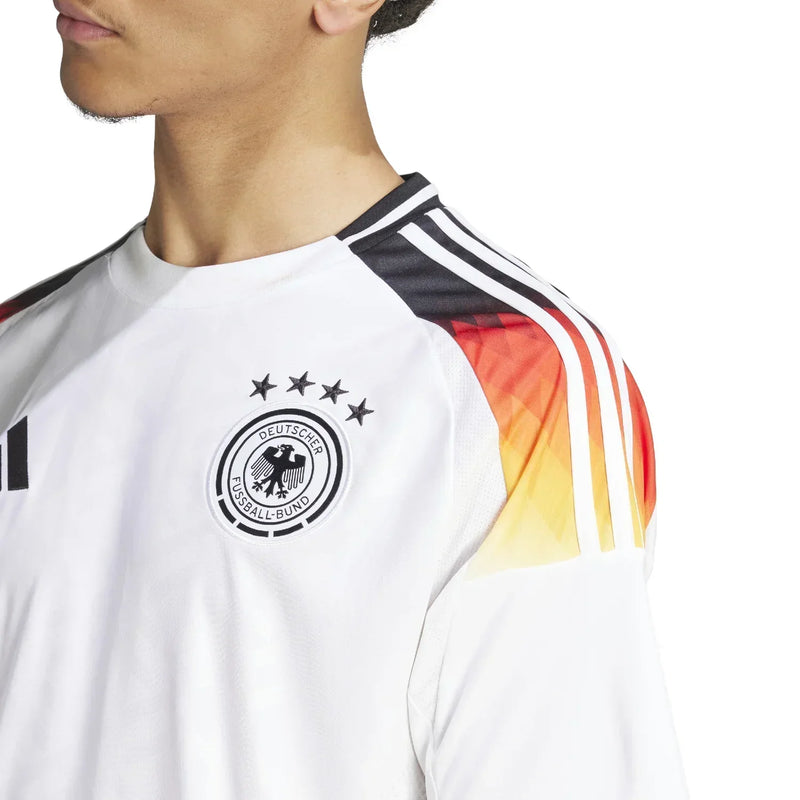 Camiseta Alemanha Home 24/25 s/n° Torcedor Adidas Masculino - Branca