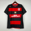 Jersey Flamengo Retrô 2002 Vermelha e Preta
