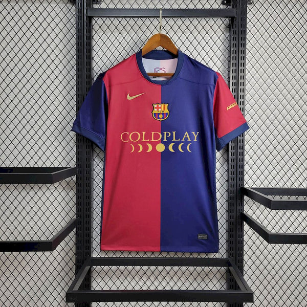 Camiseta FC Barcelona 24/25 Local Sponsor Coldplay