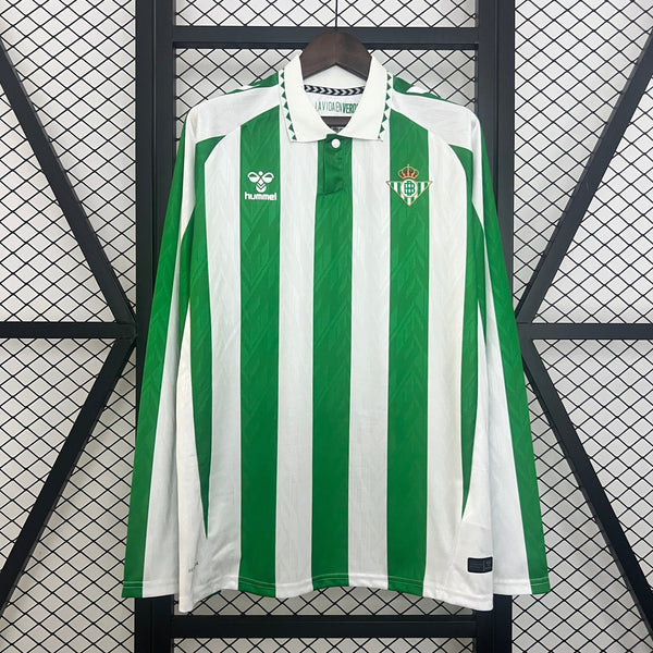 Camiseta Manga Longa Real Betis 24∕25 Home