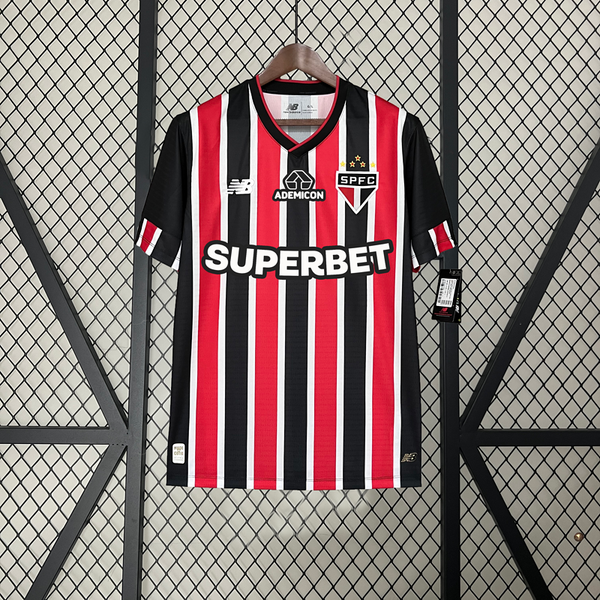 Camiseta 2024∕25 sao paulo away+All sponsors