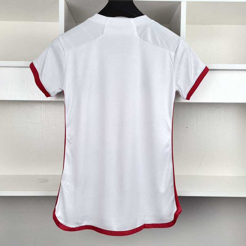Camiseta Flamengo 24/25 Feminino - Branco