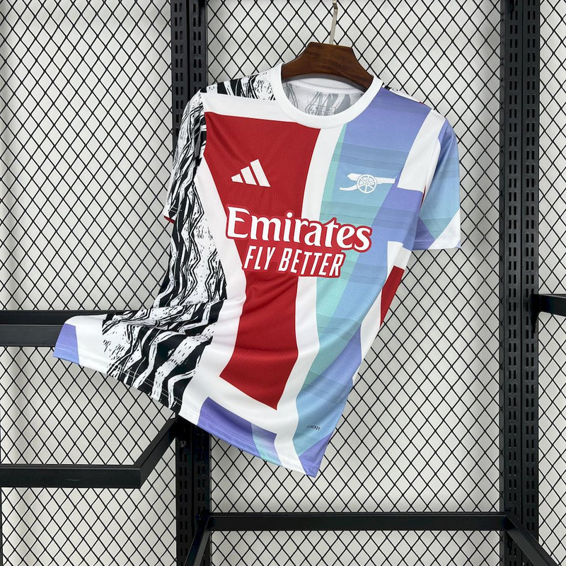 Camiseta Arsenal 24/25 - Pré Jogo