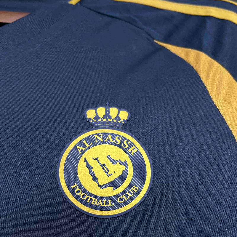 Camiseta Al Nassr Away 24/25 s/n Torcedor Masculino - Azul