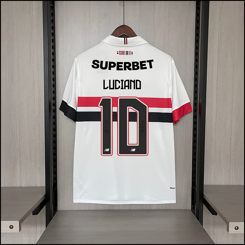 Camiseta 24∕25 São Paulo l Branco all sponsors