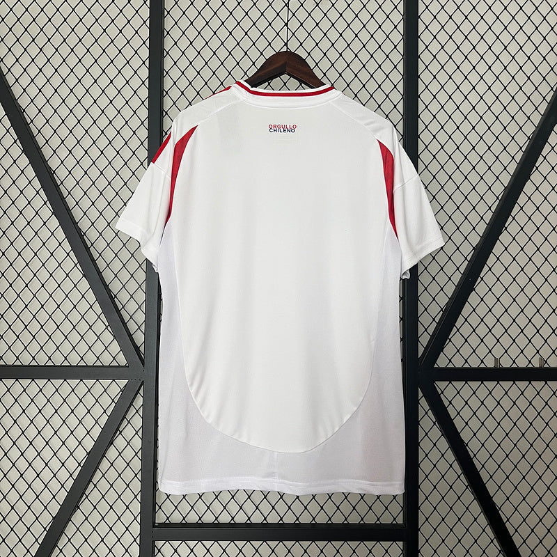 Camiseta Chile 24/25 Away II - Branco